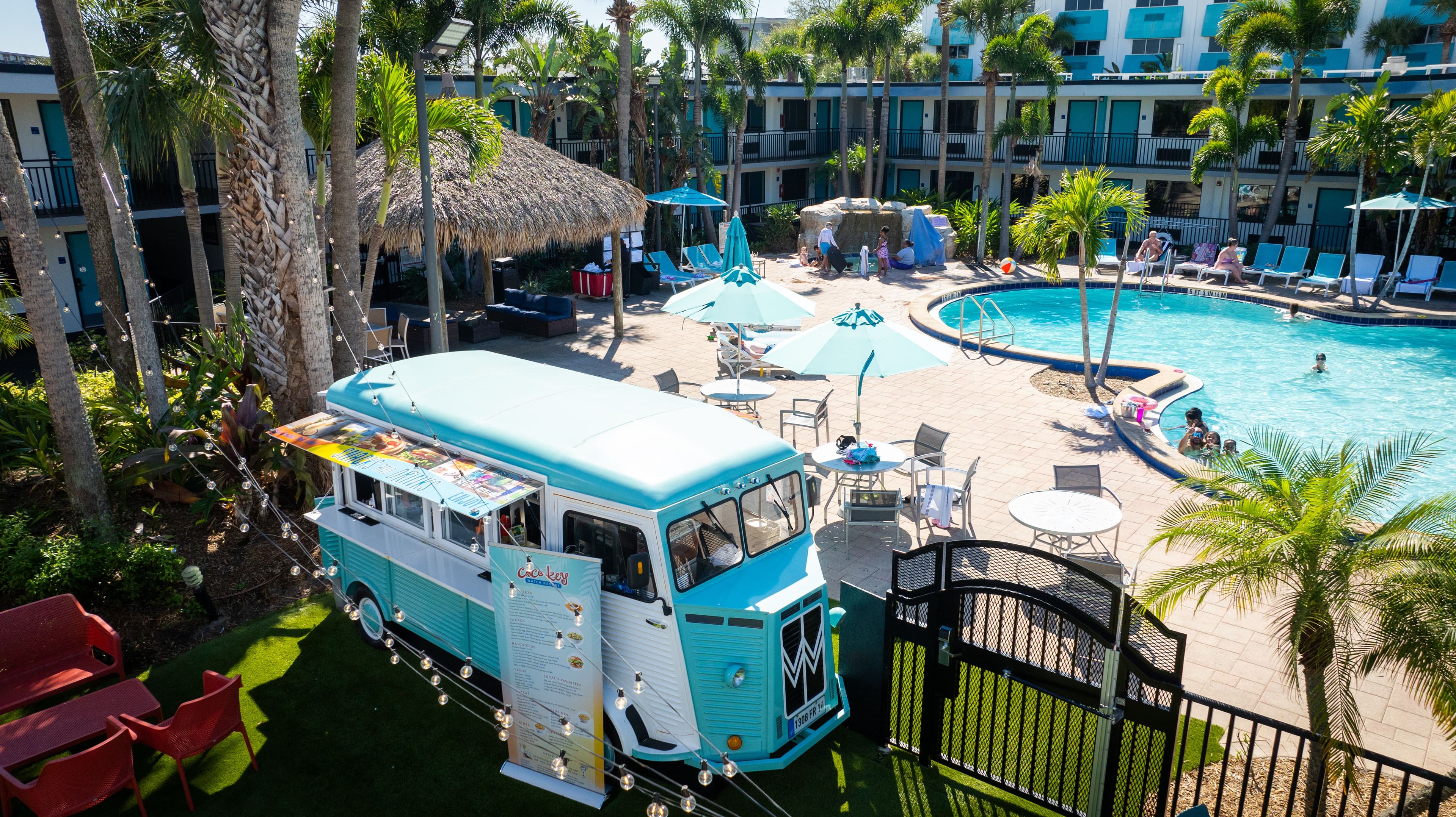 A Bus Parked On A Beach
