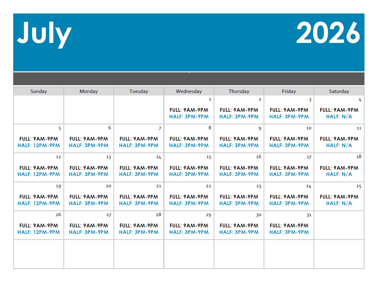 Tundra Lodge water park