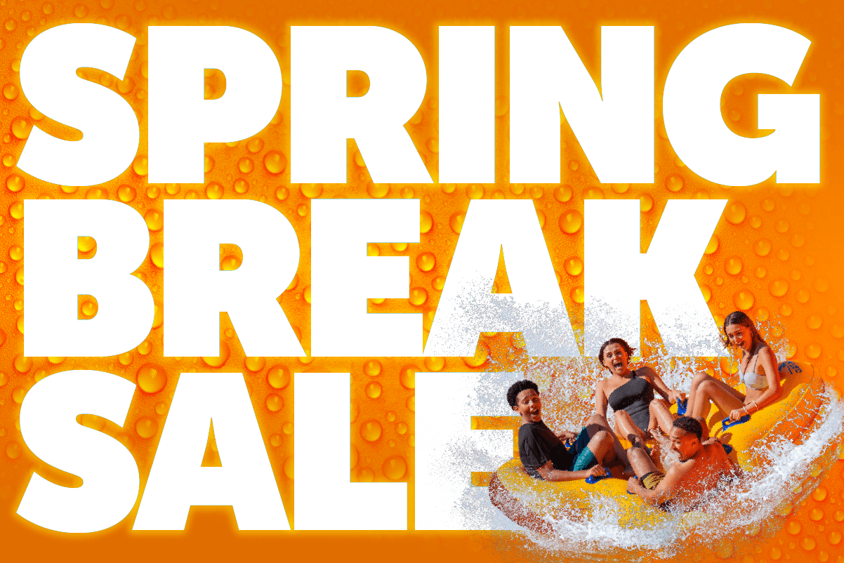 Lets go all season on a yellow background with Unlimited Visits Free Parking and Free Friend Benefits called out on a Gold Season pass card graphic with $99.99 price