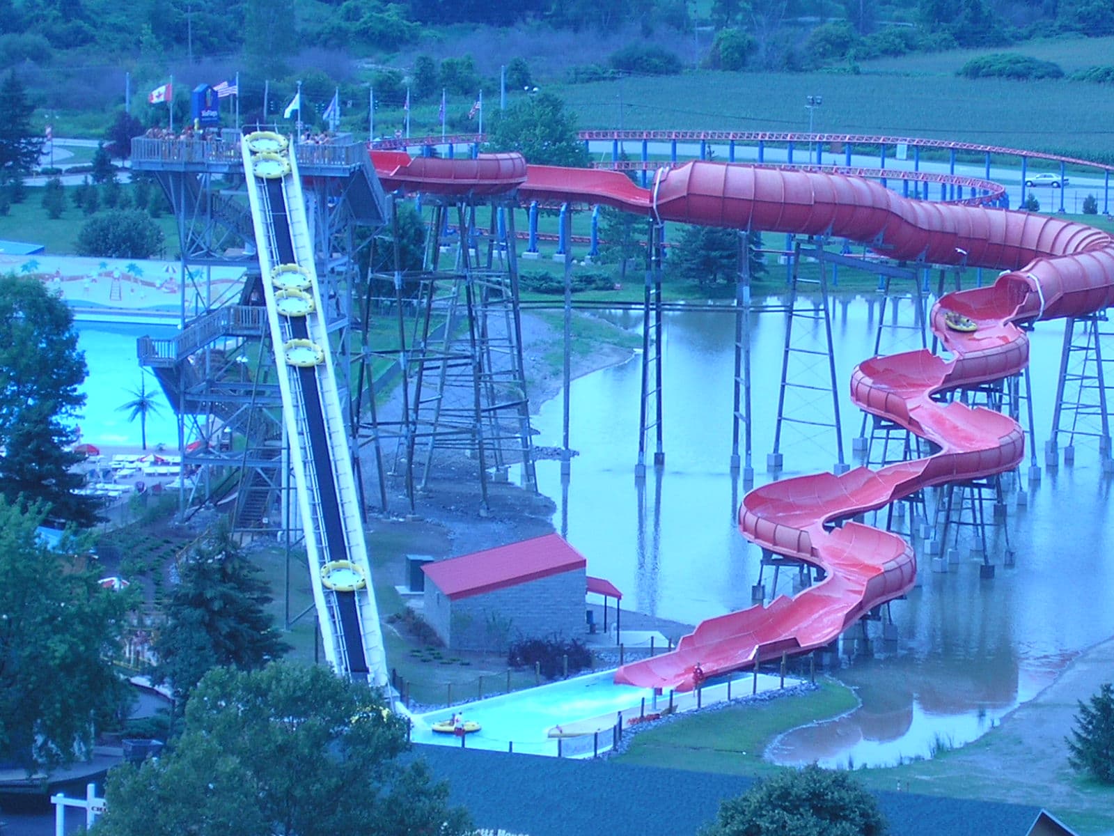 Six Flags Darien Lake Hurricane Harbor water park