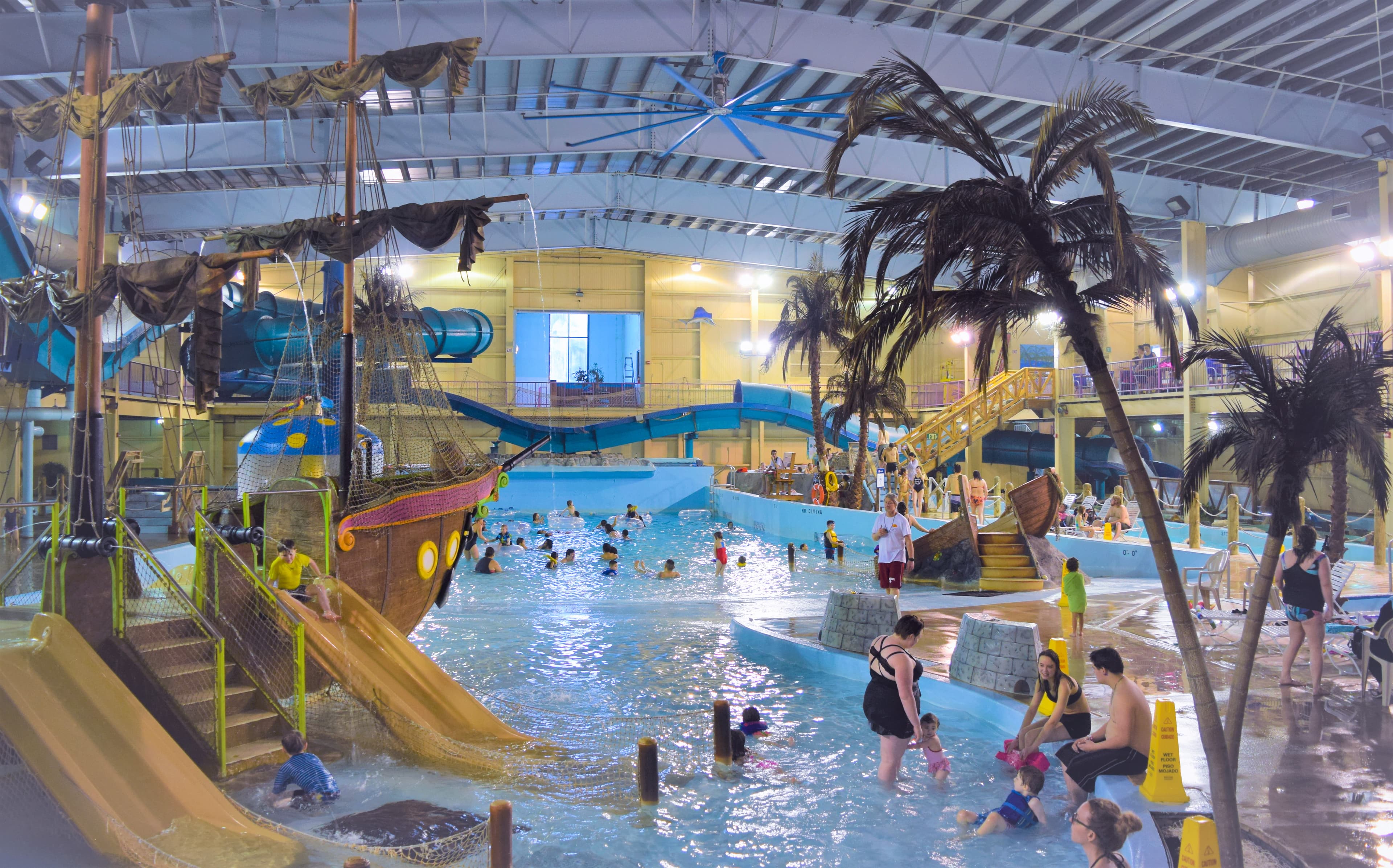 The H2Oasis indoor water park in Anchorage, Alaska