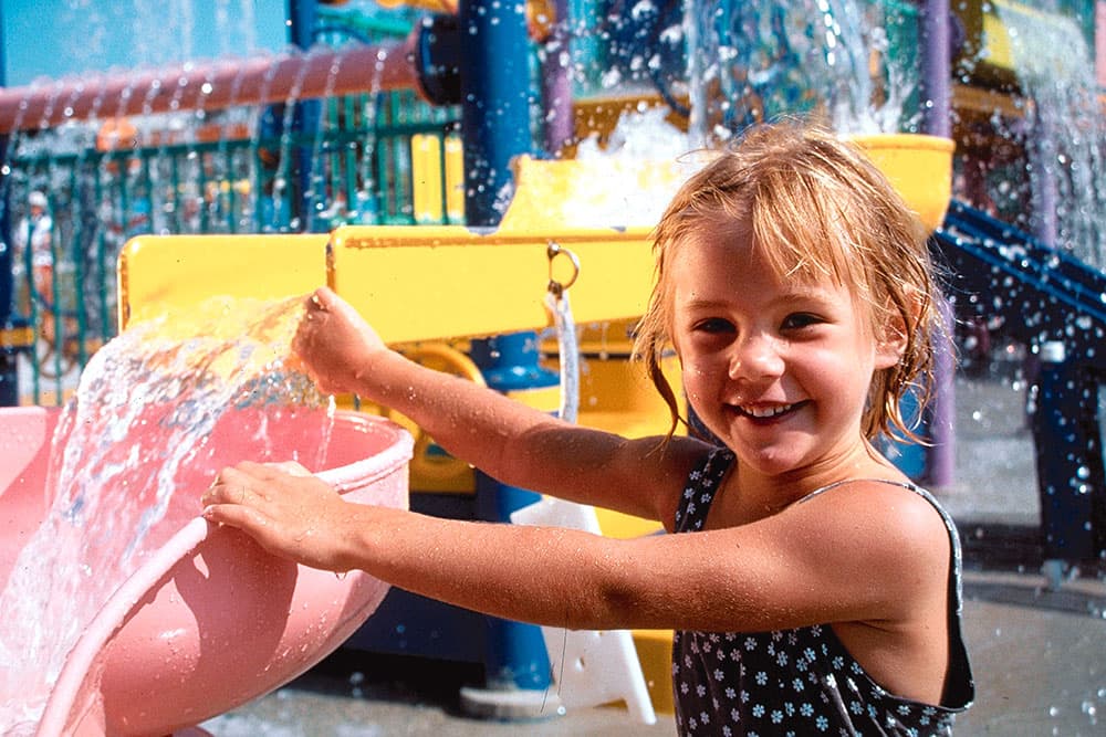 Young Child In Kid's Cove